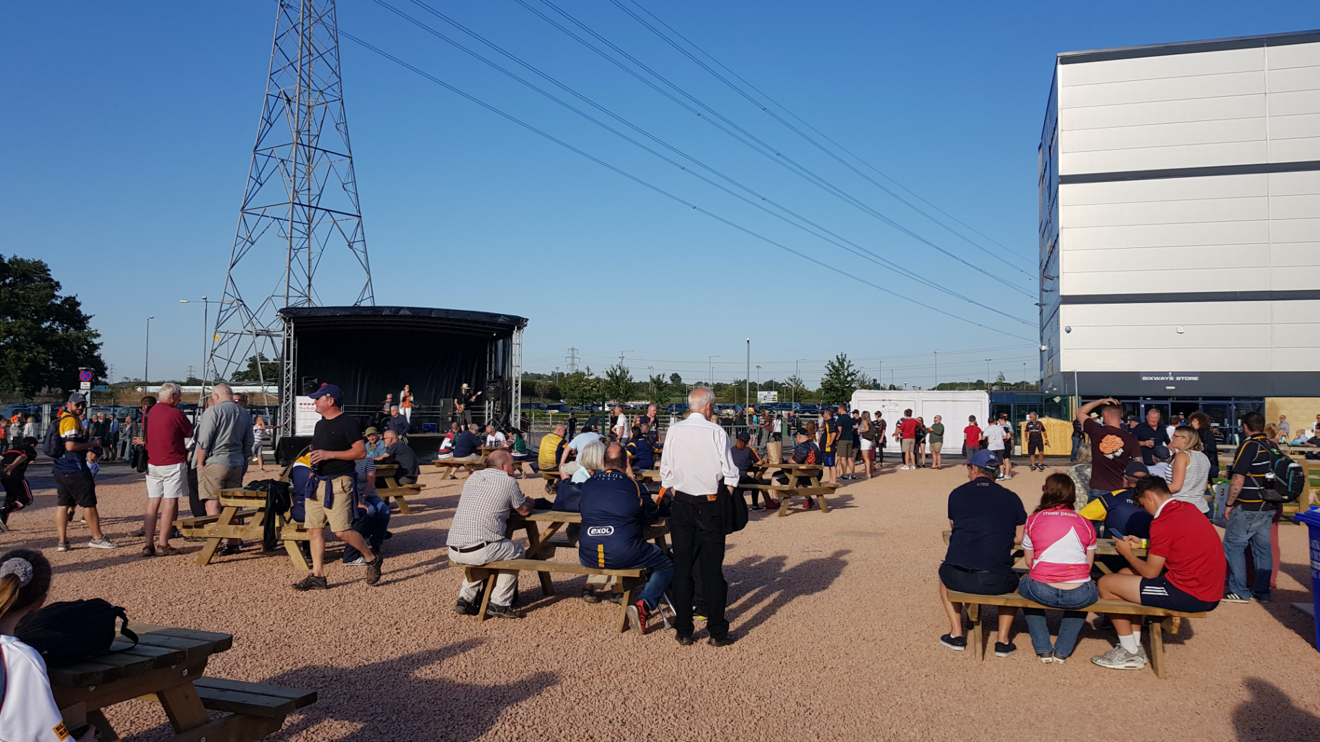 The Fanzone at Sixways, Worcester Warriors