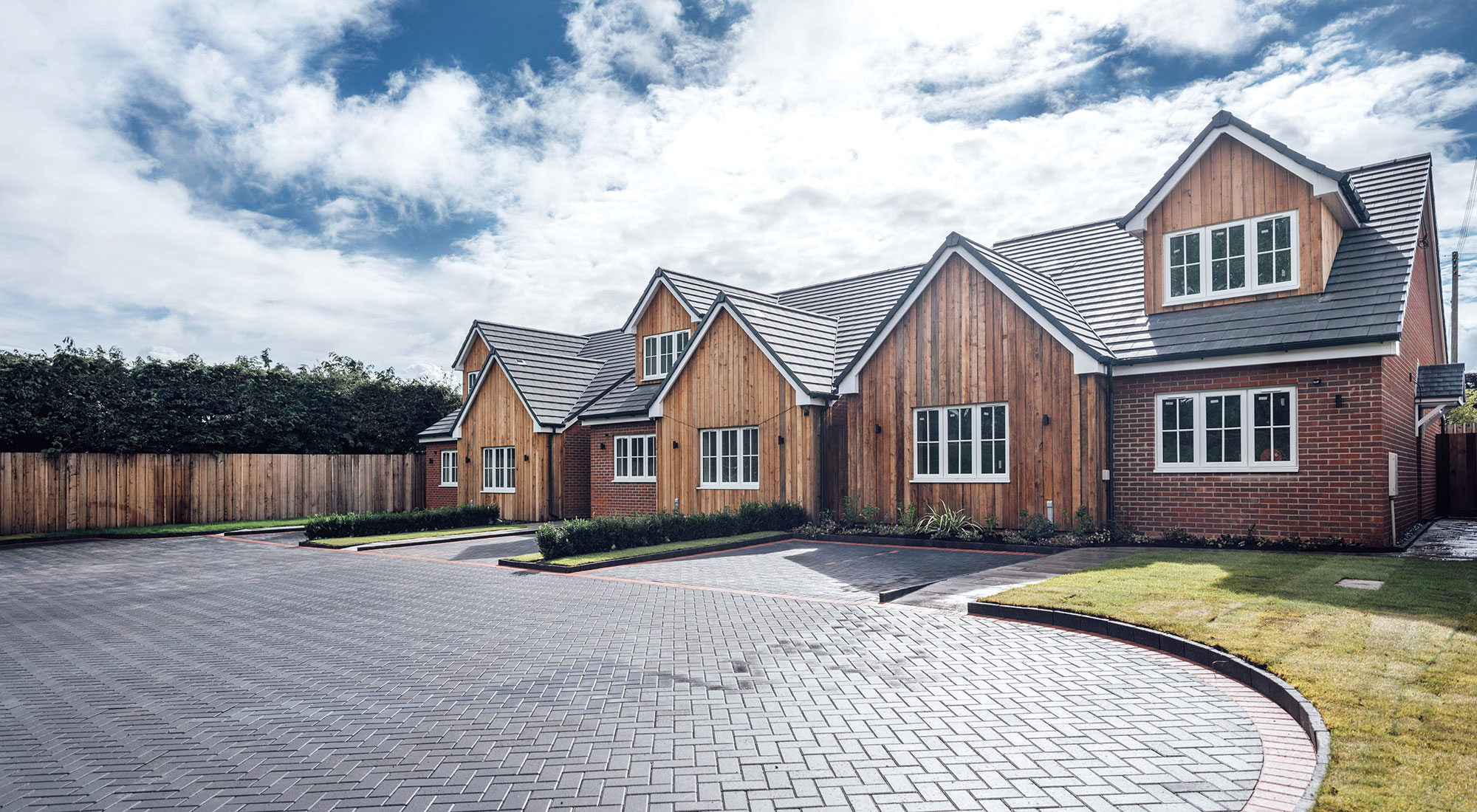Countryside view from a Matthews Construction development